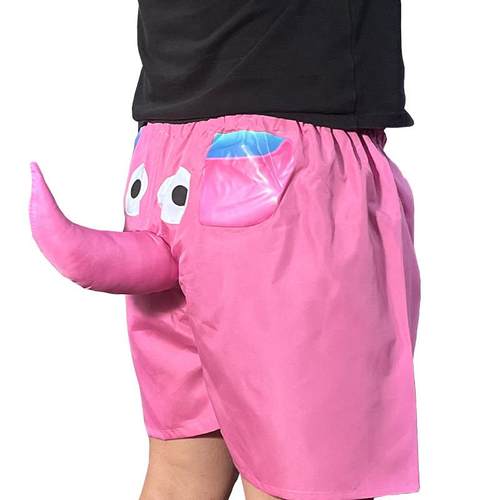 整人恶搞大象鼻子裤扭屁股套圈屁股短裤婚礼接亲堵门整人游戏道具