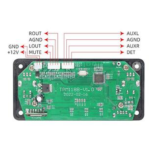 高品质Mp3蓝牙解码板改装汽车音频播放器音频模块蓝牙扬声器解码