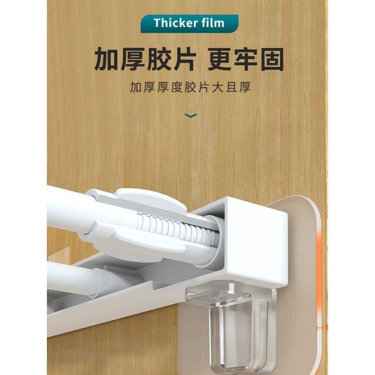 加强款无痕粘贴层板托免打孔衣柜分层隔板固定角码90度直角层板拖