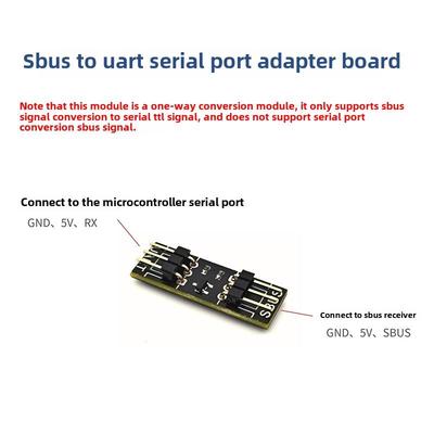 航模遥控器SBUS信号转UART串口TTL信号转换模块 SBUS转串口