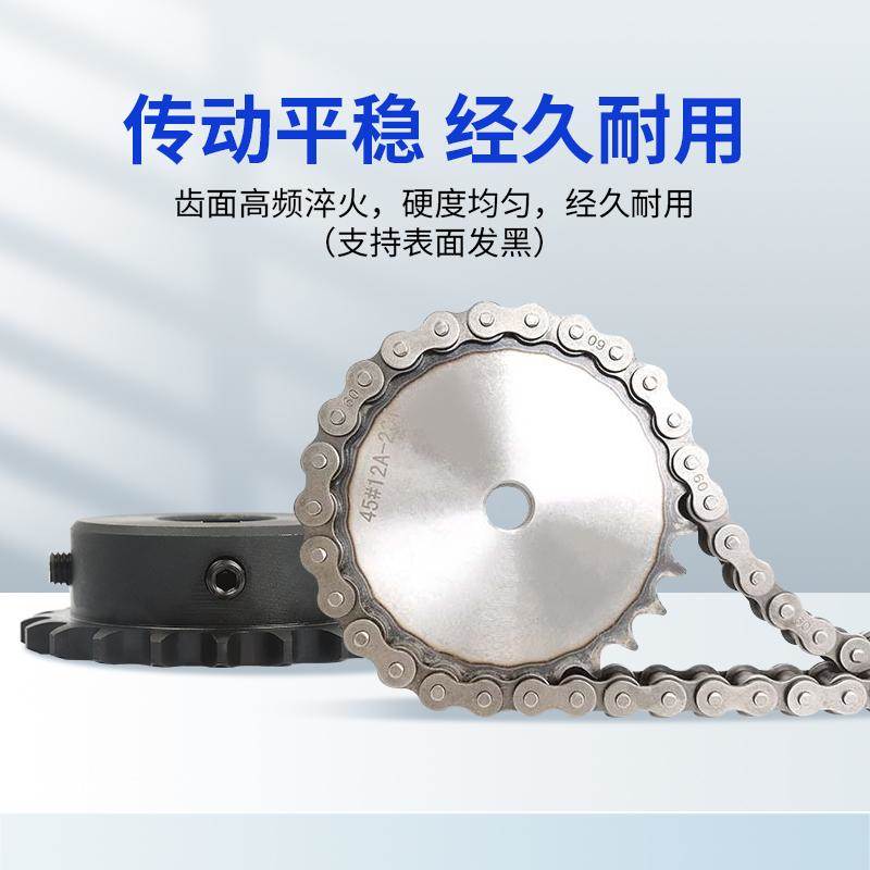 SP35B/06CVLD02-35B 3分链轮9 11 2 3 4 5 6 7 8 9 20 25齿成品孔