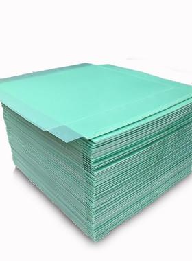 水绿色玻纤板防火加工FR4环氧板无人机支架绝缘板游星轮绝缘板材