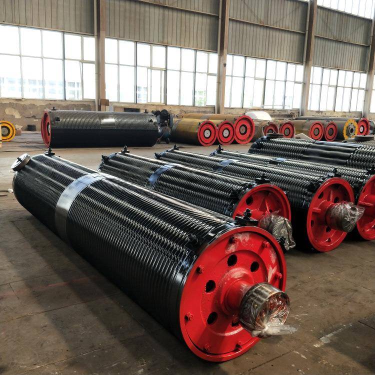 φ400*500双梁卷筒组10T双梁起重机钢卷筒组起升钢丝绳卷筒