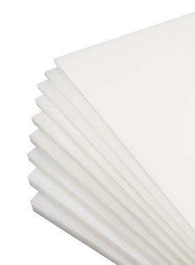 白色pp板材加工食品级猪肉板耐磨尼龙冲床胶板垫板聚丙烯硬塑料板