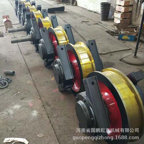 直径500/600/700/800双缘大车驱动行车轮起重机大车驱动轮