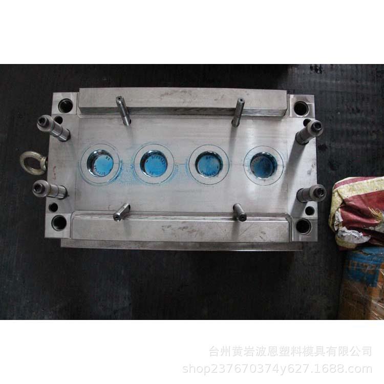 50mm口农药瓶盖模具马达自动脱模模具冷流道免切口盖子模具