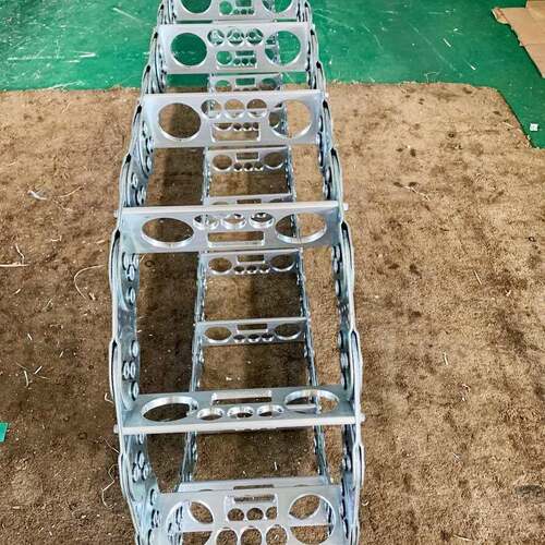 厂家生产TL180TL225机床用钢制拖链冶金设备不锈钢拖链钢铝拖链