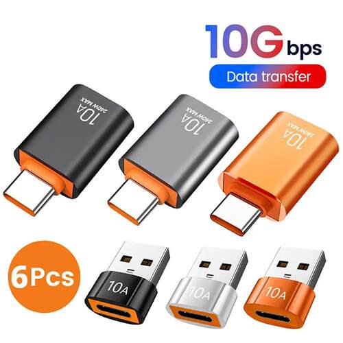 USB 3.0 Type-C Data Adapter Type C 10A OTG USB C Male To USB