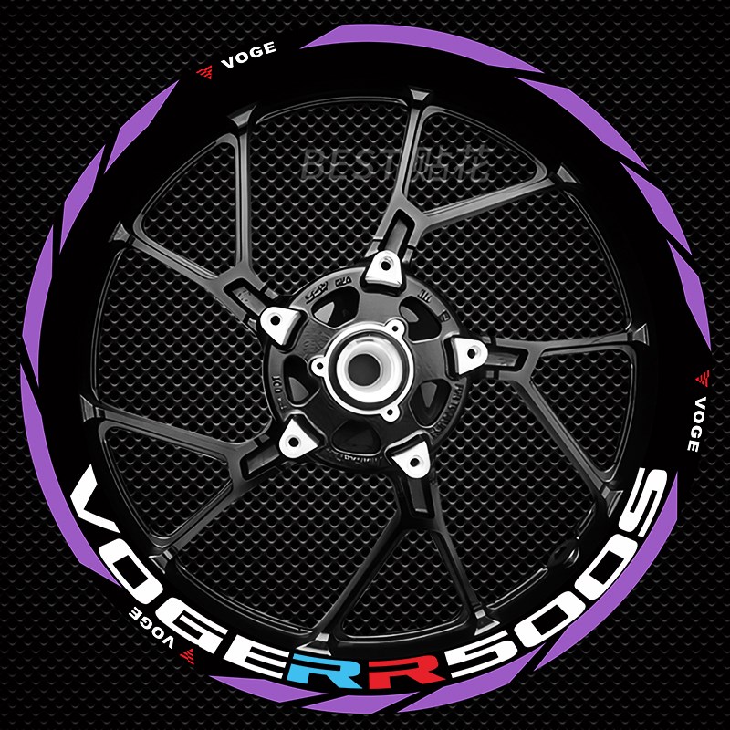 适用无极RR500S RR660S 250RR 轮毂贴纸反光轮毂改装防水轮圈贴纸