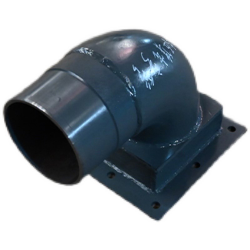 开山潜孔钻机420/430钻车集尘器二级集尘弯管