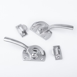 304不锈钢旋转紧迫式密封涂装设备把手冷库拉手电柜机械门提手