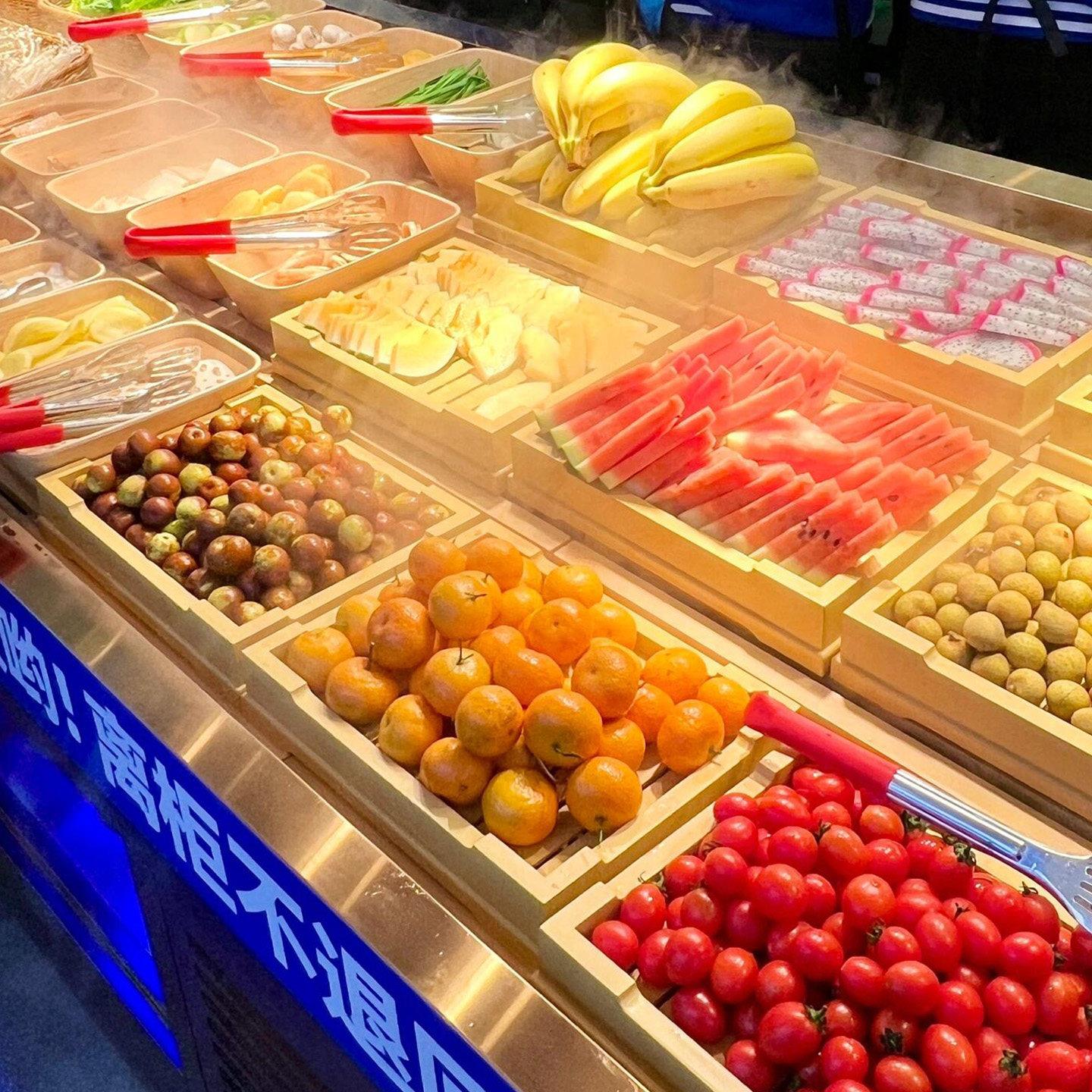 ABS塑料自助烤肉店餐具