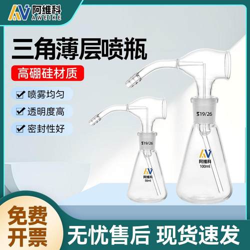 三角薄层喷雾瓶显色带球3