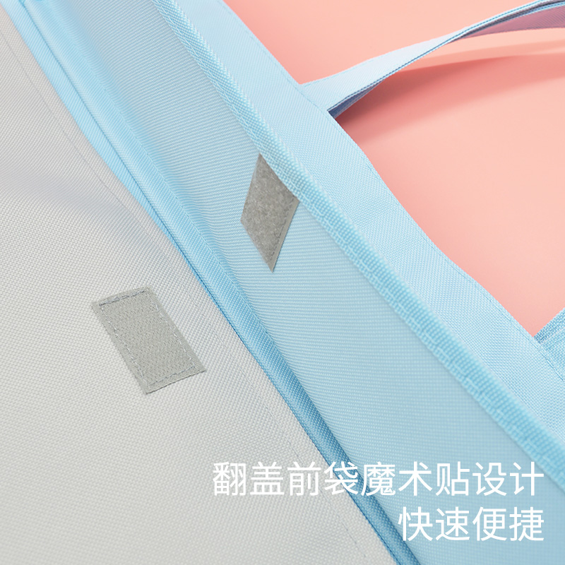 超大A3美术袋8k素描本画册画板收纳袋工具袋大容量小学生美工手提