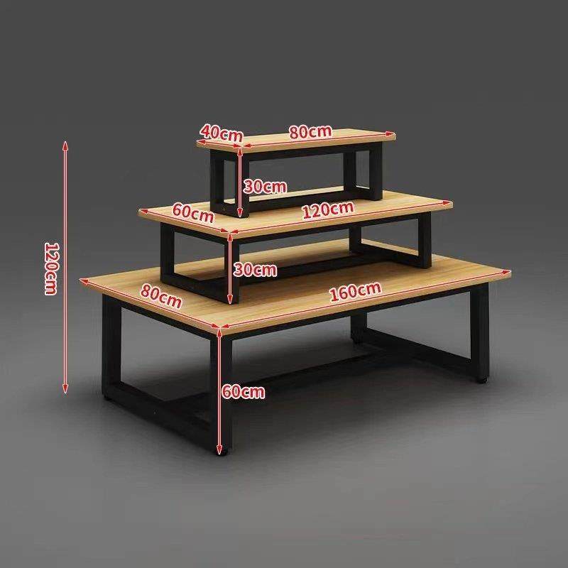 中岛展示柜母婴化妆品超市货架堆头精品三层流水台产品展示台鞋店,商业/办公家具,中岛/流水台,淘宝优惠券,粉丝福利购,淘宝优惠卷