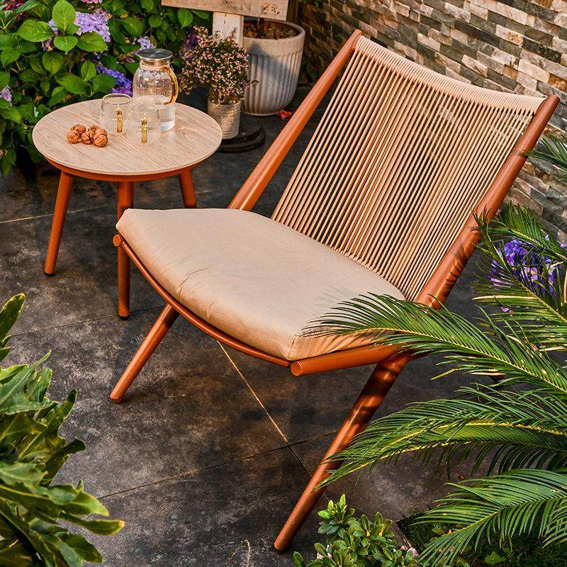 户外桌椅庭院花园休闲 露天阳台藤椅奶茶咖啡店室外桌椅躺椅,住宅家具,阳台椅,淘宝优惠券,粉丝福利购,淘宝优惠卷