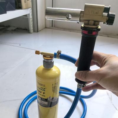 曼普气瓶MAPP无氧喷火枪焊枪液化气空调冰箱铜管焊接烧毛便携工具