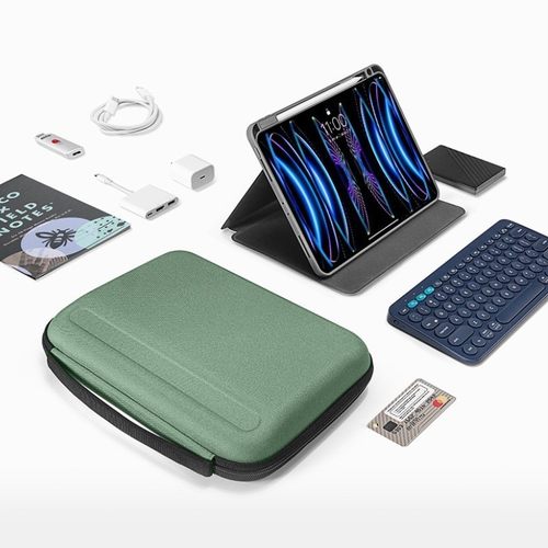 合匠平板收纳包硬壳配件整理包