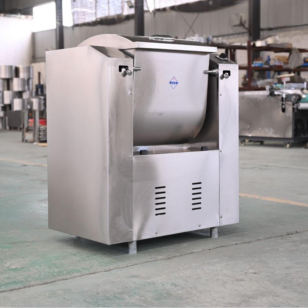 多功能不锈钢低噪音和面机饭店餐厅花环刀式搅拌揉轧商用和面机