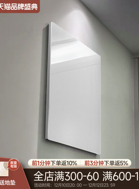 竖款推拉式极简超薄电表箱装饰画遮挡盖板弱电箱配电箱.开关盒挂
