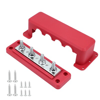 M8-M10大电流汇流排接线端子房车游艇300~600A直流排接线螺柱300v