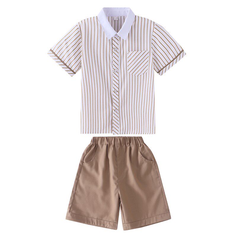 幼儿园园服夏装英伦学院风小学生校服夏天毕业照服装新款儿童班服