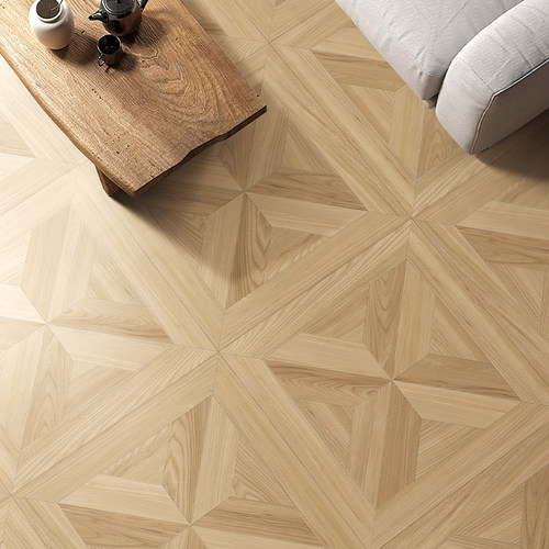 法式风仿实木色拼花木纹瓷砖 客厅卧室房间店铺地砖花砖地板砖600