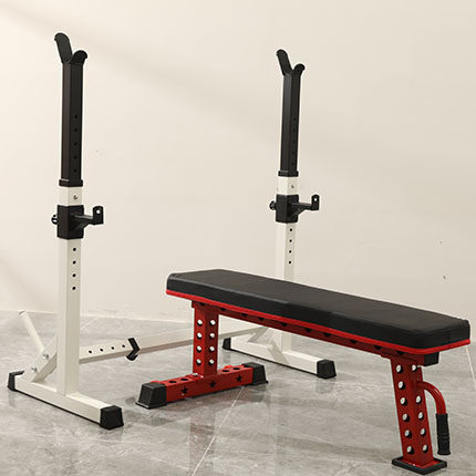 深蹲架杠铃架家用卧推架一体组合可调节健身举重床架子器材