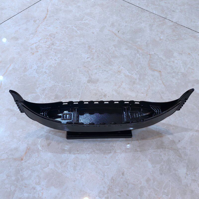 传统龙舟实木帆船模型p龙船模型家居饰品工艺船摆件抽象大型摆件