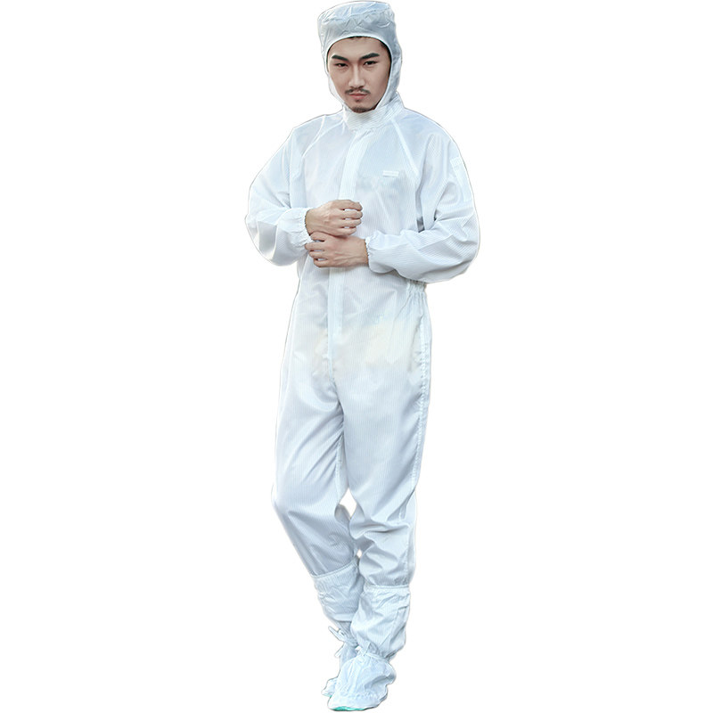防护连体工作服连帽防尘实验室制药厂洁净服装喷漆工业无尘防静电