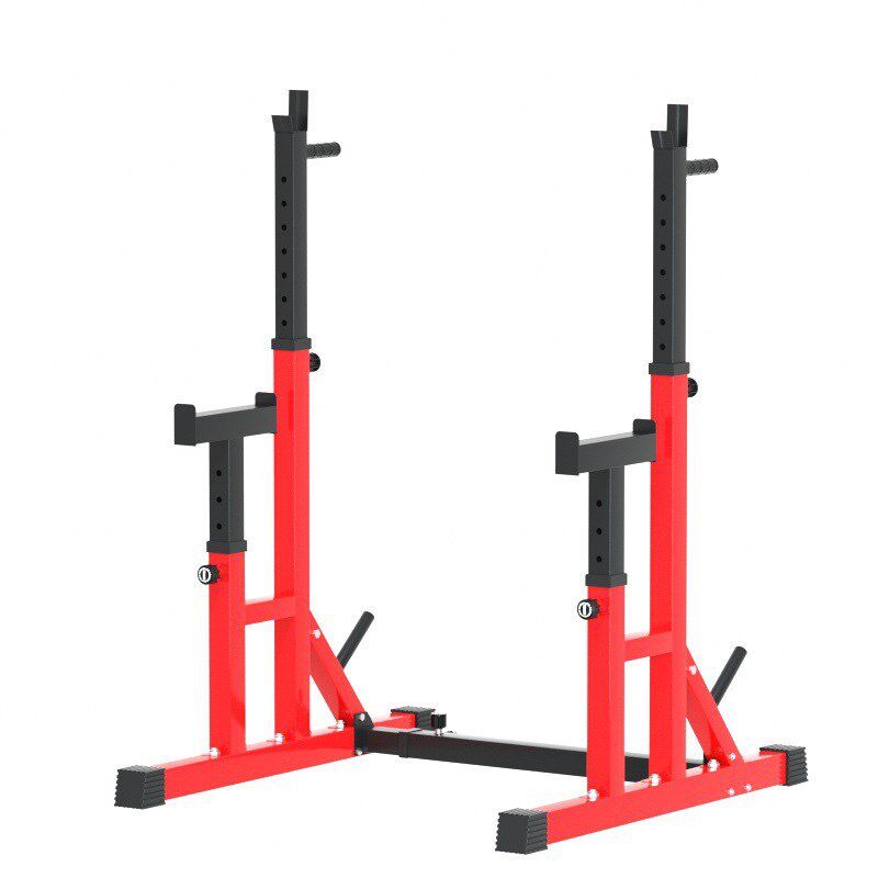 家用卧推架分体深蹲架杠铃架调节健身器材举重架连体举重床力量