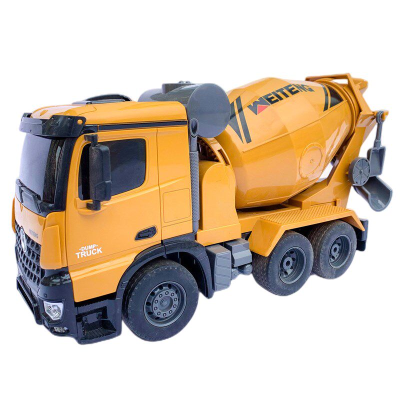 儿童遥控搅拌车大号水泥混凝土工程车玩具男孩充电动汽车礼物