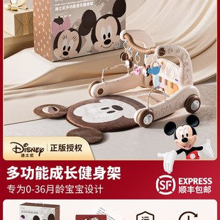 叽米婴儿0到6个月宝宝推车玩具男女安抚玩具2岁脚踏钢琴健身架1岁