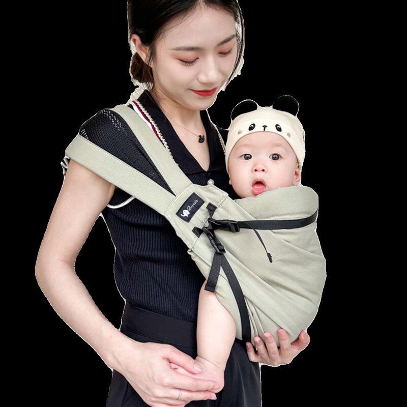 抱娃神器背带婴儿横前抱式宝宝孩子新生儿童腰凳夏季外出轻便简易