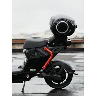 适用小牛F200电动车后尾箱可伸缩尾架F200防水后背箱储物改装配件