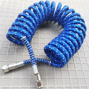 三层全编织螺旋管煞车气管半挂车管牵引货车防爆耐压抗冻PU连接管