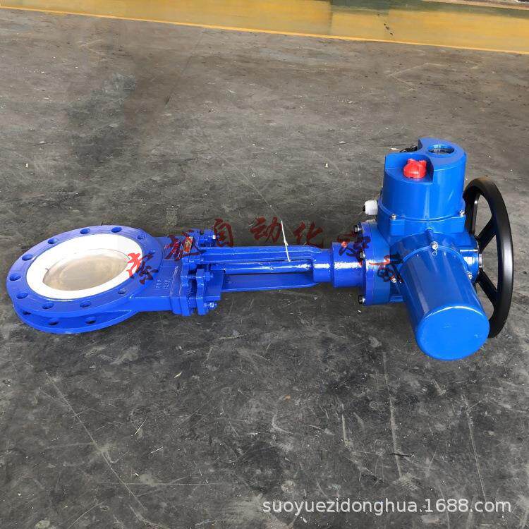 PZ93X-1电0P开7型动刀型闸阀 DN300可远程操作控索越关制 智能一