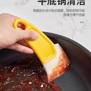 日式硅胶刮刀洗碗机刮板厨房多功能刮油板不粘锅清洁刮刀