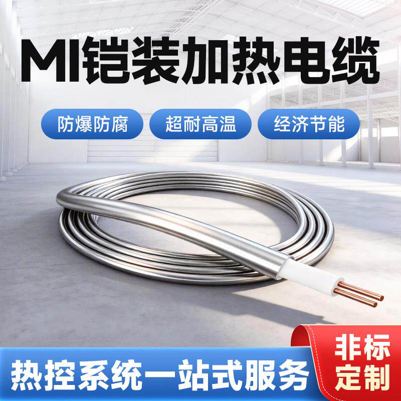 MI铠装加热电缆矿物绝缘