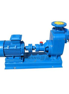 厂家200ZX400-32电动工业流程泵自吸式抽清水泵ZX卧式清水自吸泵