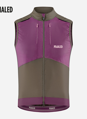 PEdALED 男士骑行马甲秋冬专业性能ODYSSEY INSULATED VEST紫檀色