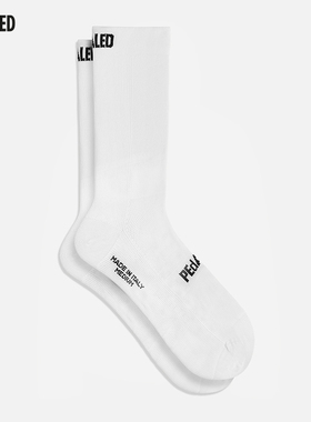 PEdALED 骑行袜运动袜足弓支撑缓震ELEMENT SOCKS 黑色&白色
