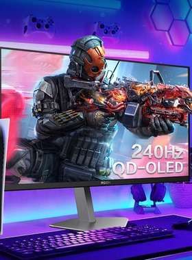 AOC爱攻agon27英寸2K240Hz电竞QD-OLED屏AG276QZD2电脑显示器325