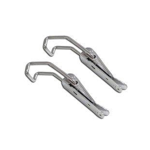 115B铁镀镍锁扣不锈钢搭扣工业机械弹簧工具箱卡扣鸭嘴扣