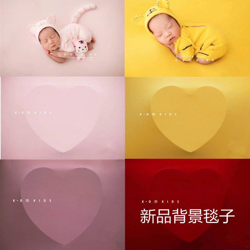 新生儿摄影毯子婴儿月子照相道具儿童满月百天宝宝拍照弹力背景布