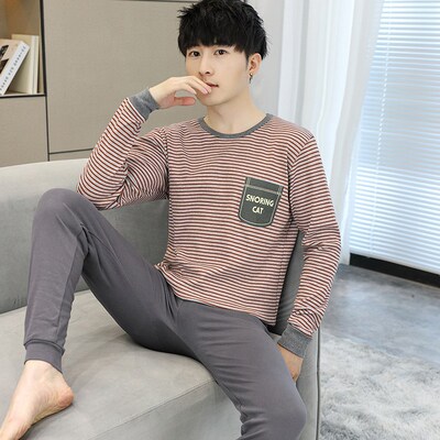 男大童内衣学生内穿圆领打底衫秋冬季青少年薄款秋衣秋裤套装