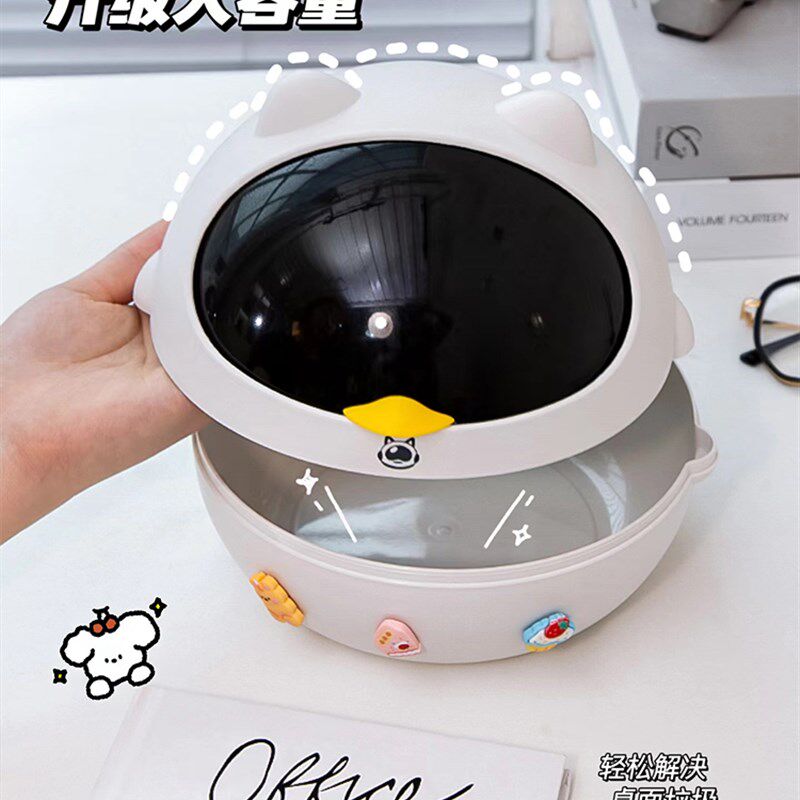 桌面垃圾桶小型家用可爱高颜值卧室床头办公室客厅桌上迷你小号袋