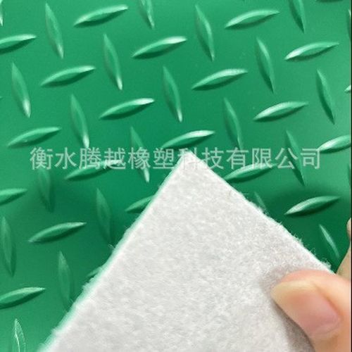 牛津防滑垫防水PVC贴布地垫厨房浴室楼梯塑料地毯车间仓库地垫