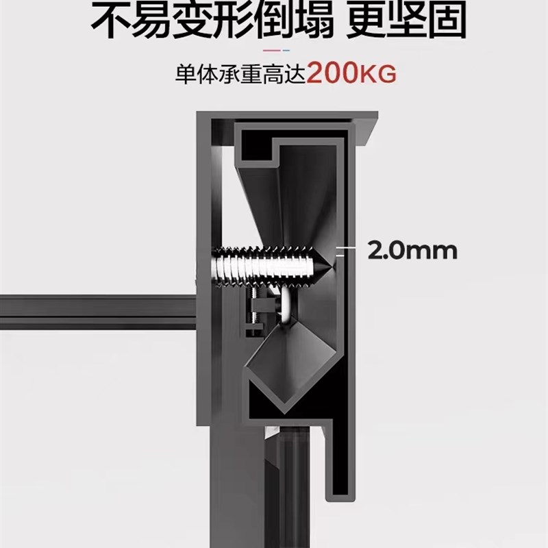极窄侧滑门直角淋浴房内飞方型L型浴屏干湿分离隔断化妆室侧移门