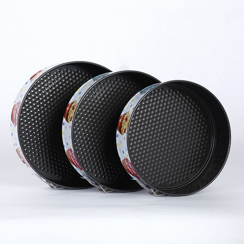 淘宝热销烘焙烤盘创意蛋糕甜品制作烘焙模具脱底不粘烤盘货源